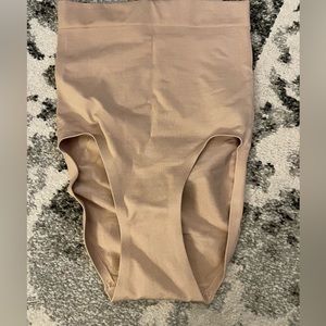 UNWORN skims high waisted bonded brief